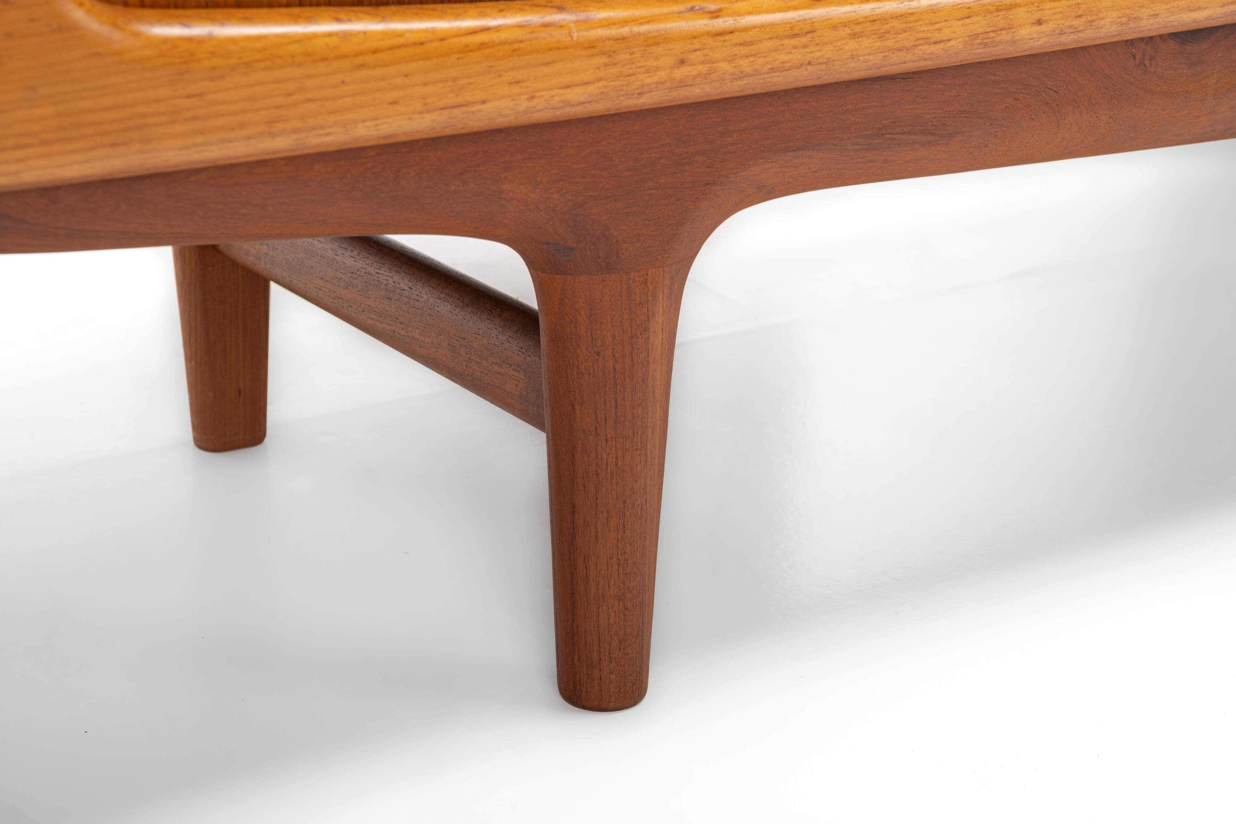 Tambour door sideboard by Johannes Andersen for C.F.C. Silkeborg, Denmark 1960s