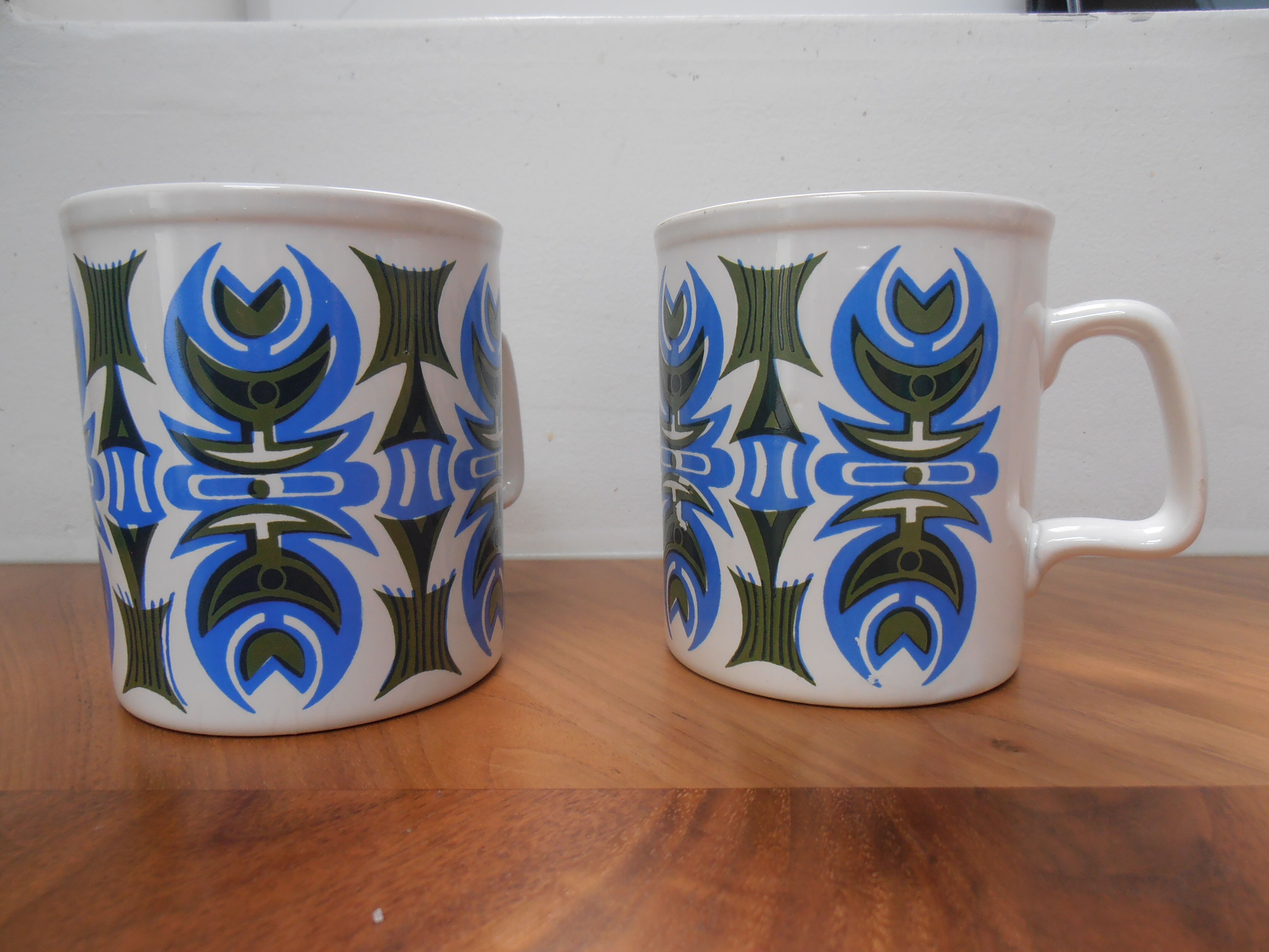 Mug mug vintage 1960s English porcelain