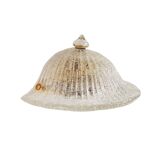 Wall lamp, Murano glass, Italian design, 1970s, manufacture: Italy