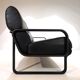 Drabert Lobbytop three-seater leather sofa by Otto Zapf, 1979