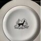 6 dessert plates in Limoges porcelain - Manufacture A. Vignaud
