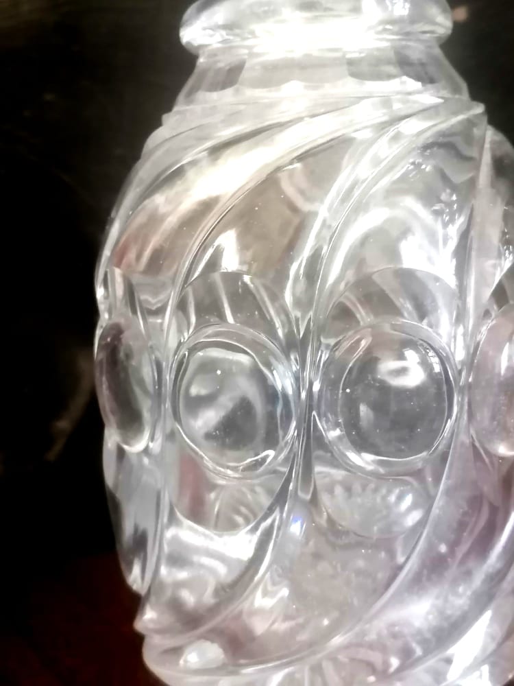 Charles X decanter with cabochons