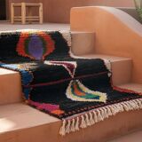 Handmade Moroccan rug in wool 2.5 x 1.5 m