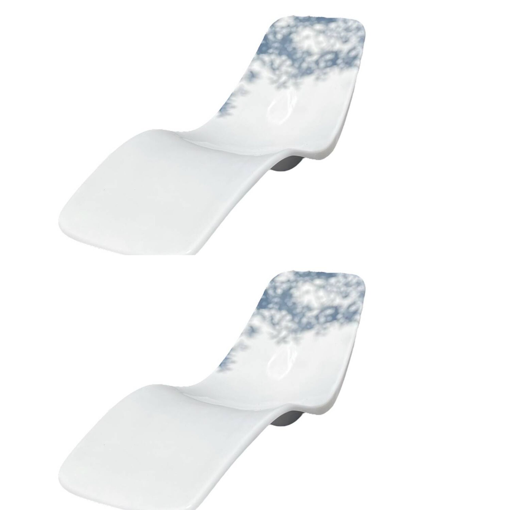 Club Med Charles Zublena Eurolax R1 Fiber Deckchairs