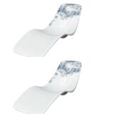 Club Med Charles Zublena Eurolax R1 Fiber Deckchairs