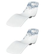 Club Med Charles Zublena Eurolax R1 Fiber Deckchairs