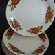 6 Bavaria W Germany floral dinner plates