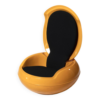 Fauteuil de Jardin Oeuf Jaune par Peter Ghyczy pour Ghyczy, 1970s