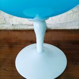 Vase opaline bleue