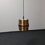 Suspension vintage Doria couleur cuivre