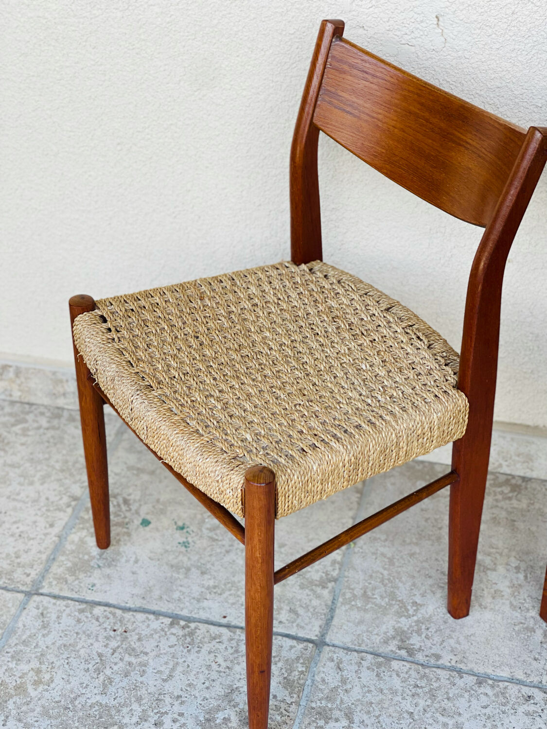 Danish teak chairs