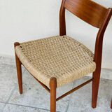 Danish teak chairs