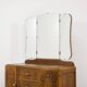 Wooden dressing table, Art Deco from the 1940s.
