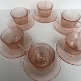 Rosaline coffee service, Arcoroc