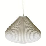 Space age cocoon plisse pendant lamps, 1960s