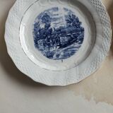 Assiettes décorées delft