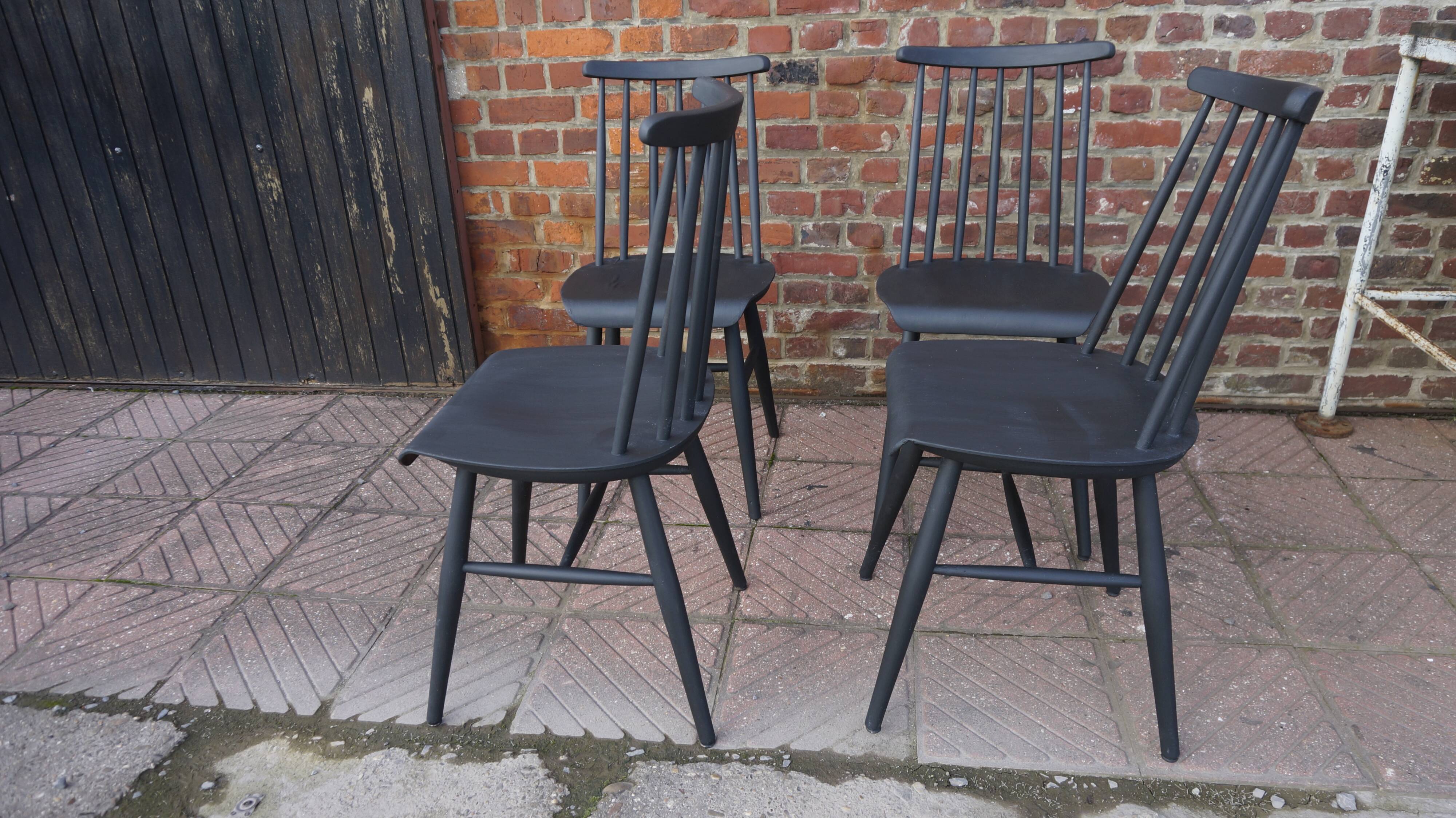 4 Tapiovaara chairs