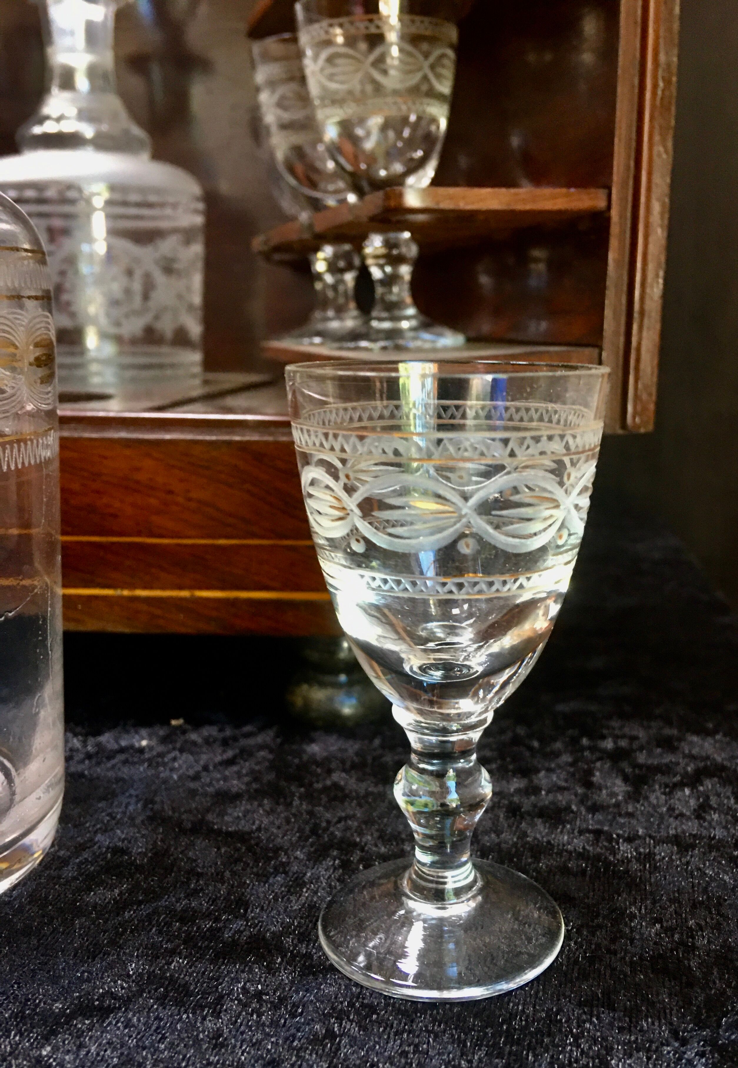 Napoleon III period liquor cellar