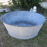 Old zinc basin