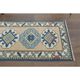 1970s Vintage Turkish Hand-Knotted Wool Cotton Orange Runner Rug 72x288