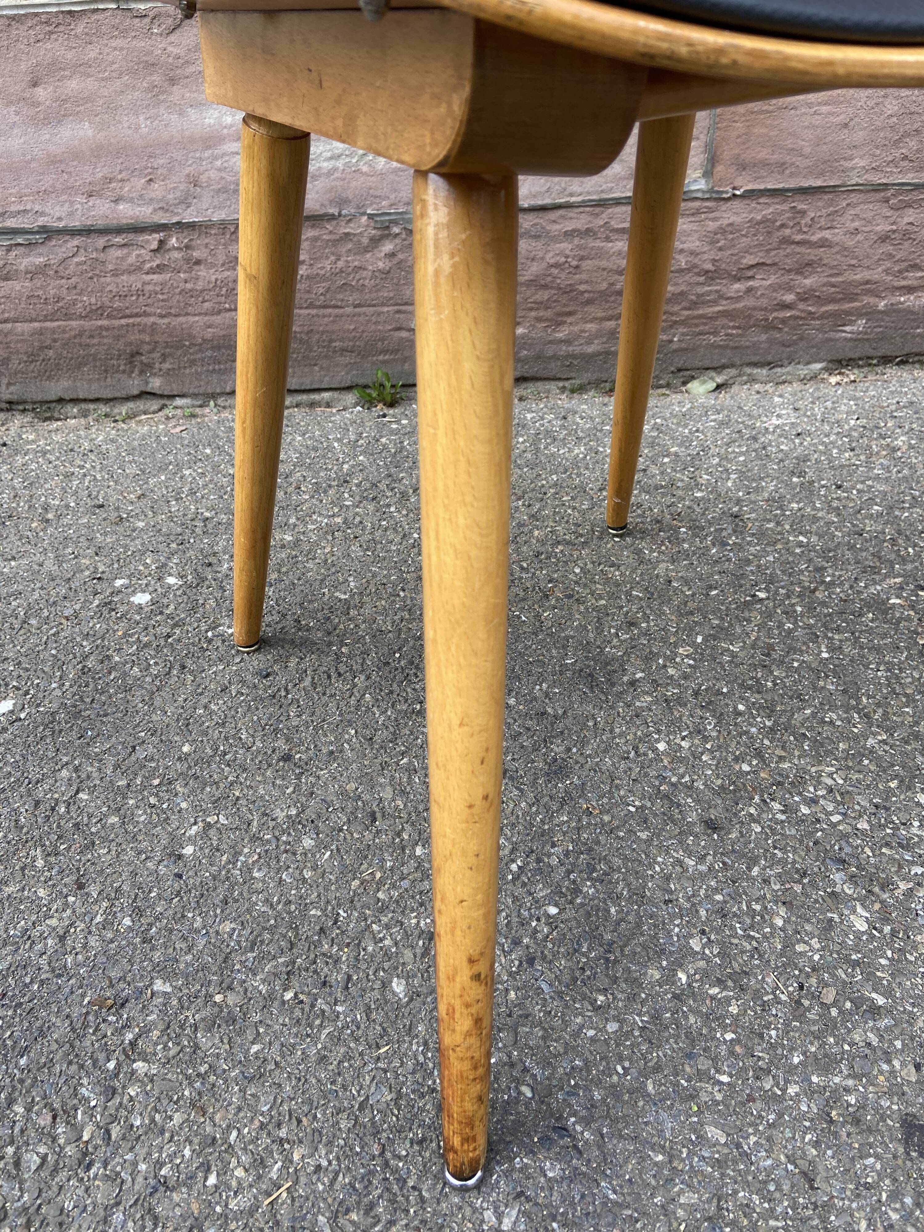 Pair of scandinavian chairs 60s