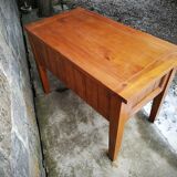 Old solid wood desk