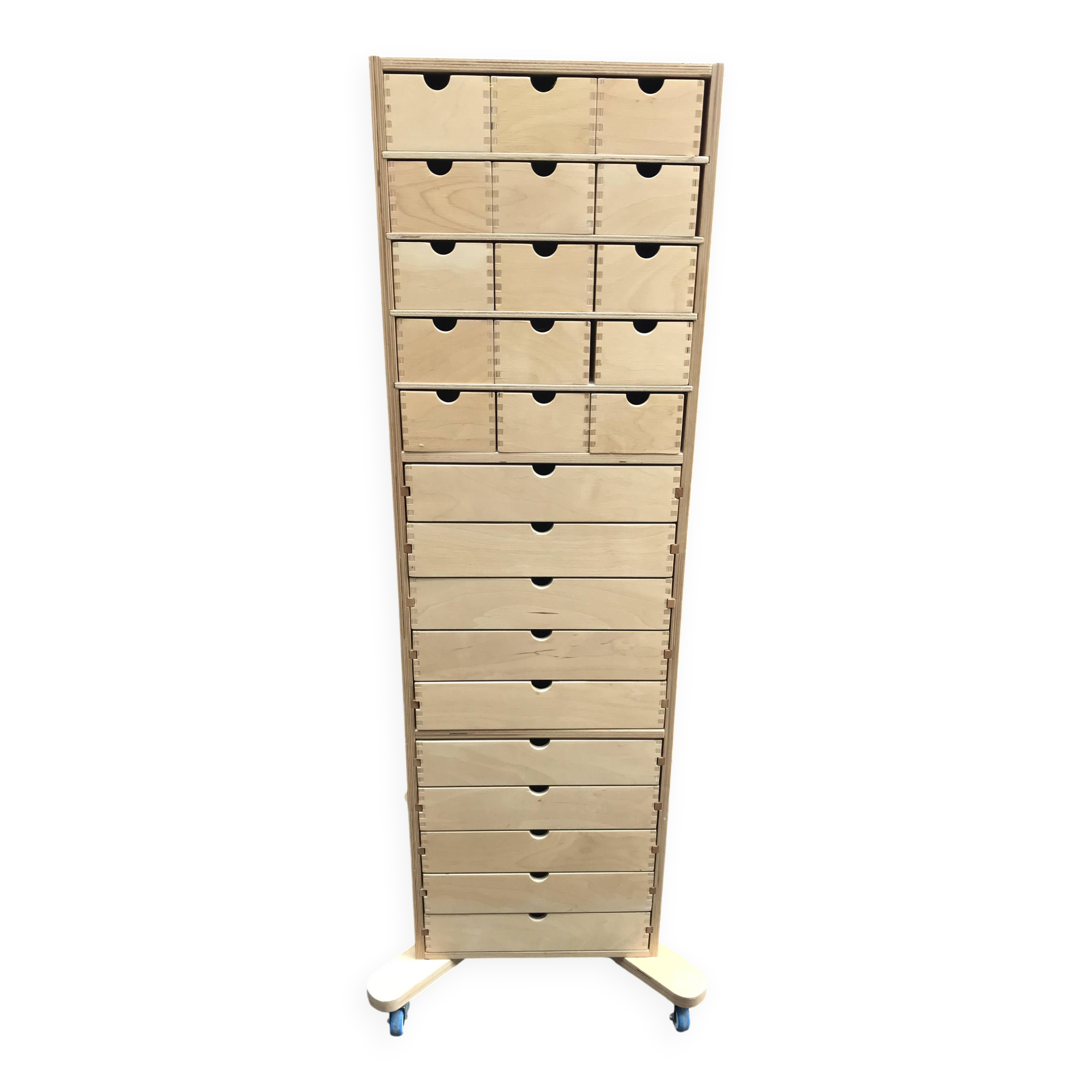 Vintage Mobile Drawer Cabinet