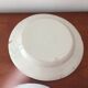 Set of 2 old painted terracotta plates enamelled