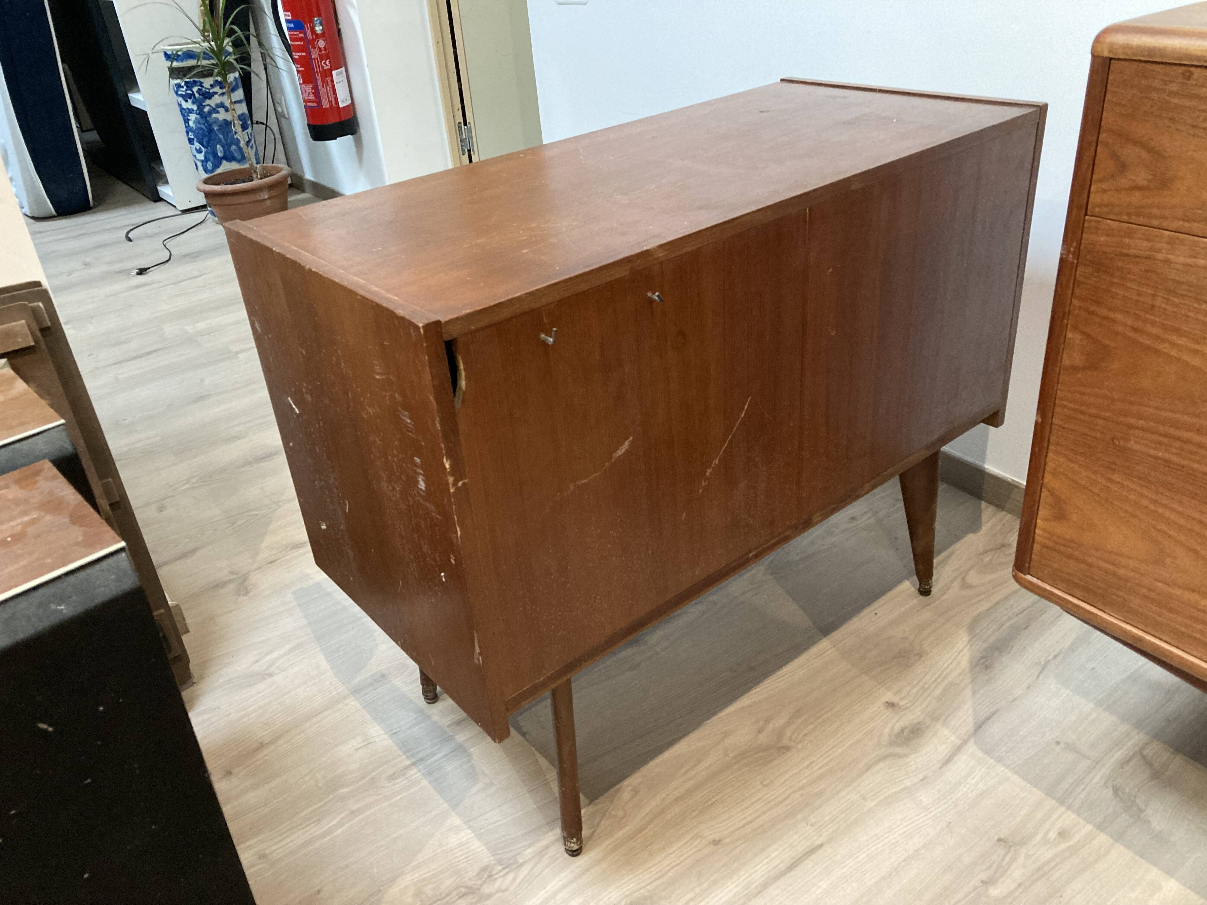 Teak bar furniture scandinavian style cira 1960