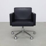 Lounge Chair Leather and Chrome by Poltrona Frau, 1990s