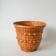 curved wicker plant pot 17 x 20 cm