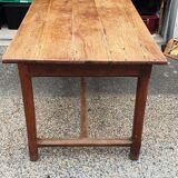 Farmhouse table in massive epicea XIXth