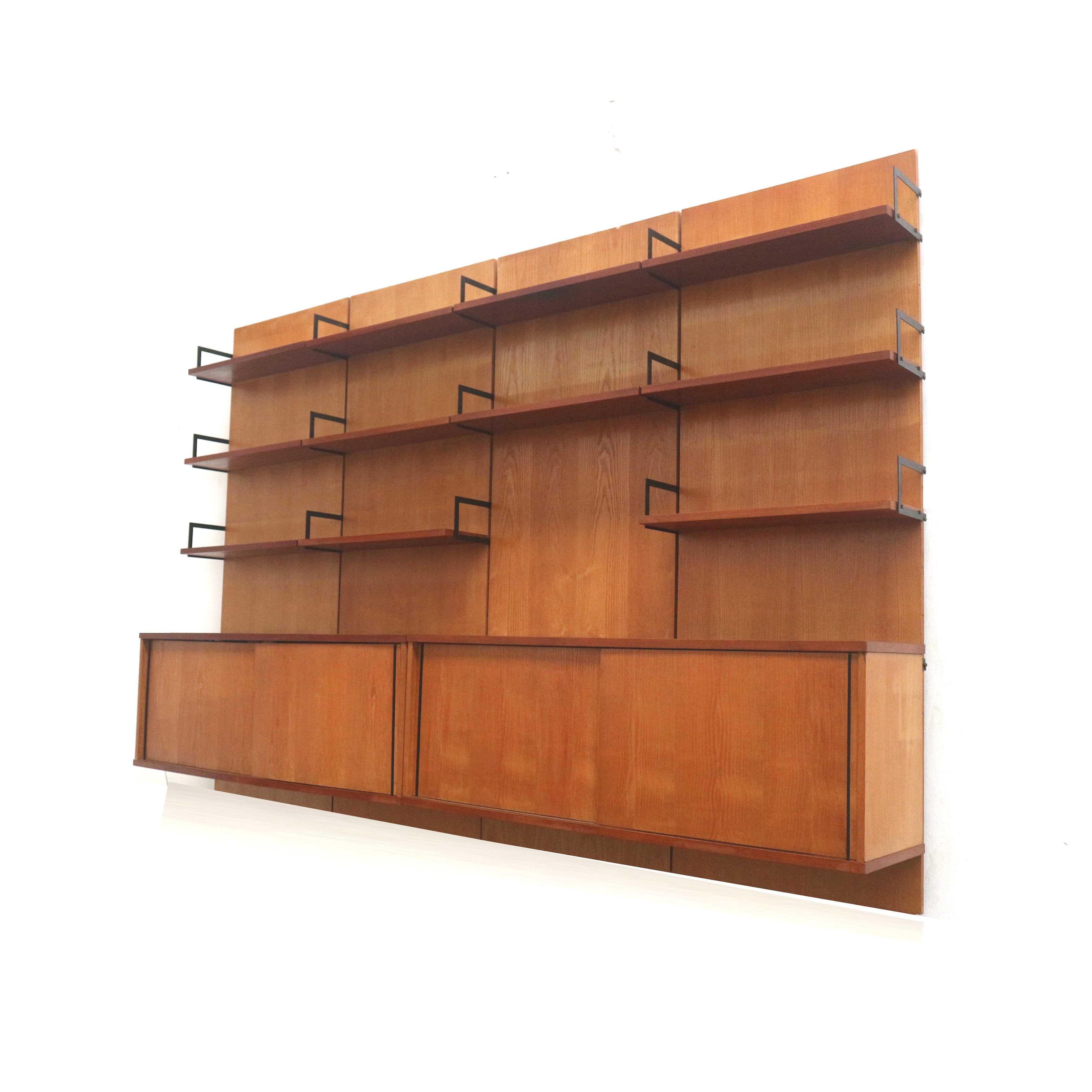 Japanese Series wall system by Cees Braakman for UMS Pastoe from 1958