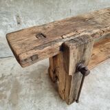 Workbench oak side table 19th century