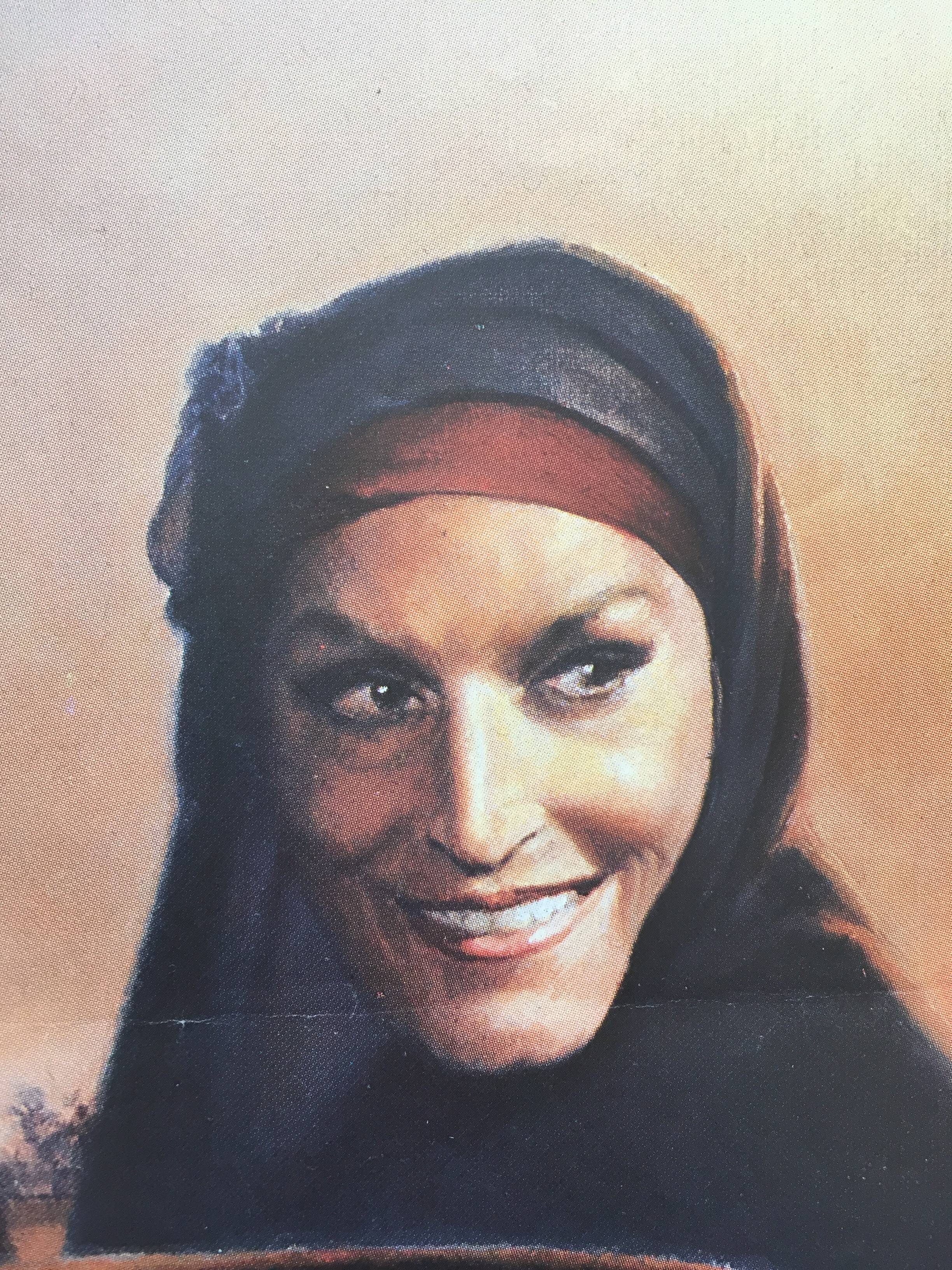 Poster of the film "The Sixth Day" with Dalida