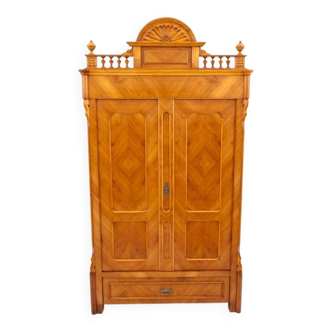 Antique wardrobe, Western Europe, around 1900. After renovation.