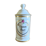 Pot à pharmacie “Opium Brut” en porcelaine de Limoges