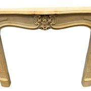 Louis XV style fireplace in natural stone XX century