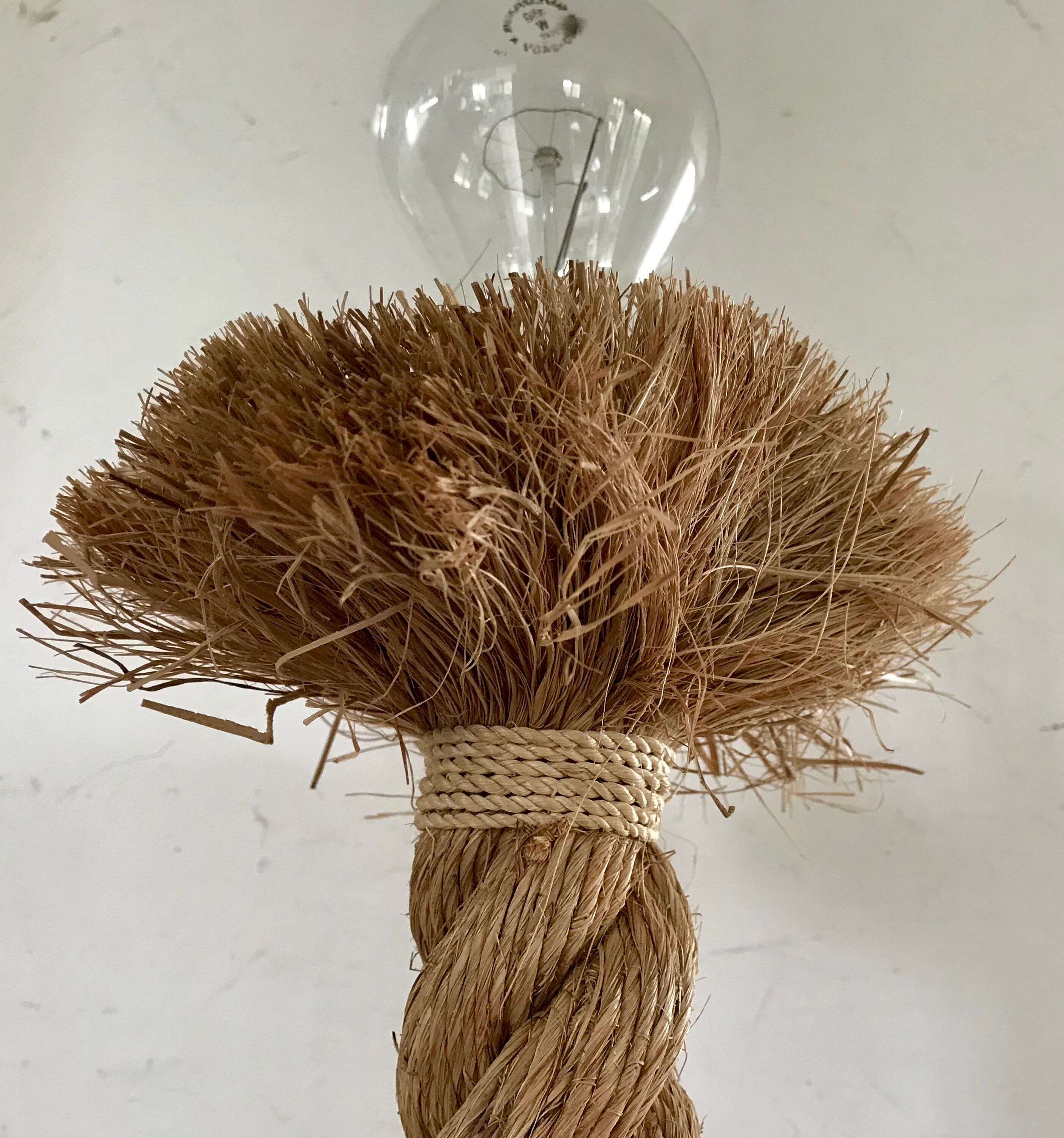 Rope vintage lamp