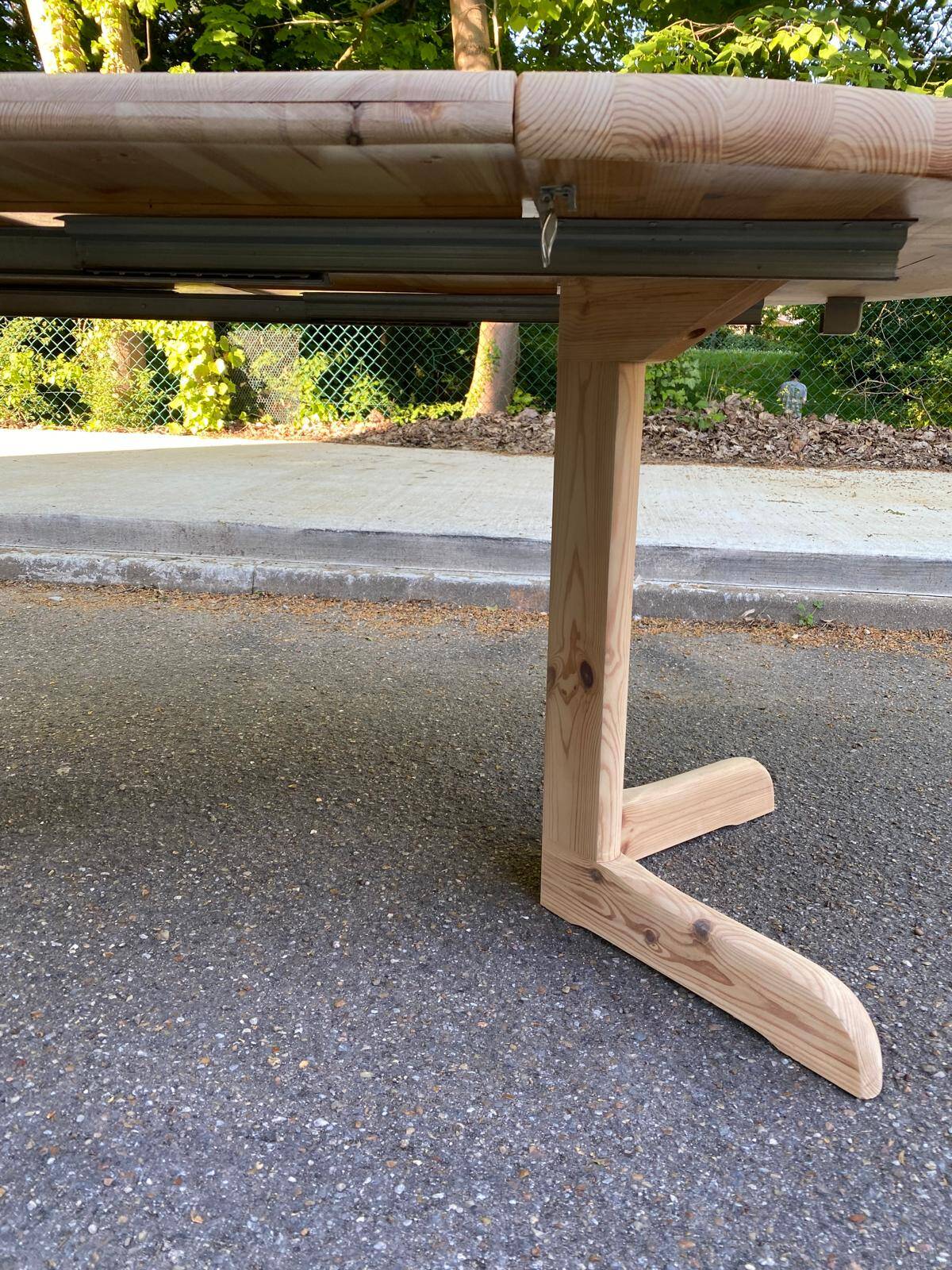 Rainer Daumiller extendable round table for Hirtshals Sawaerk 1970 200cm