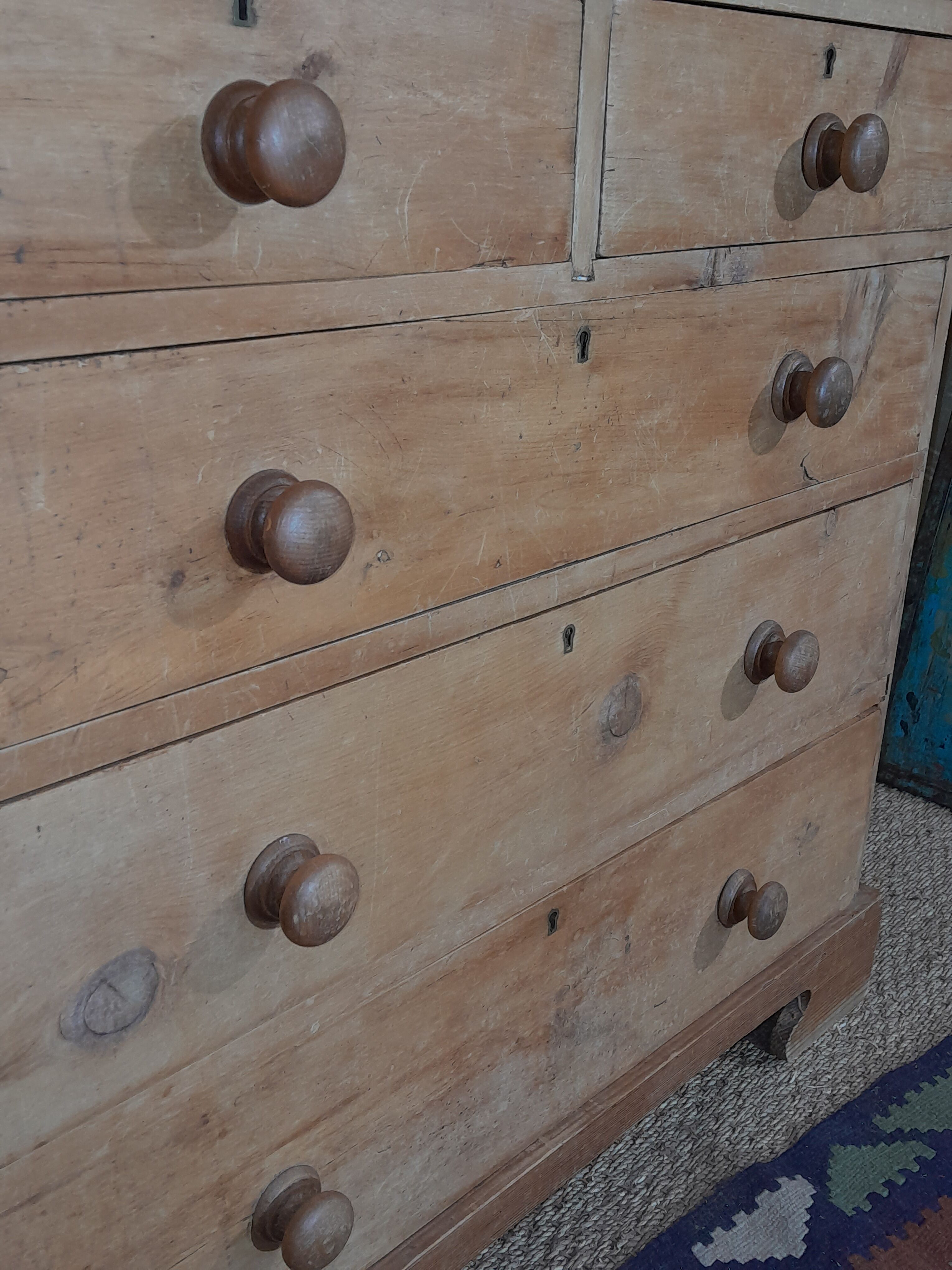 English chest of drawers