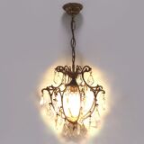 Vintage chandelier with stamp