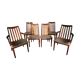 Ensemble 1970 de 4 chaises et 2 fauteuils