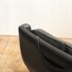 Danish leather and Rosewood armchair