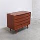 Commode indépendante en teck par Arne Vodder pour Sibast, années 1960.