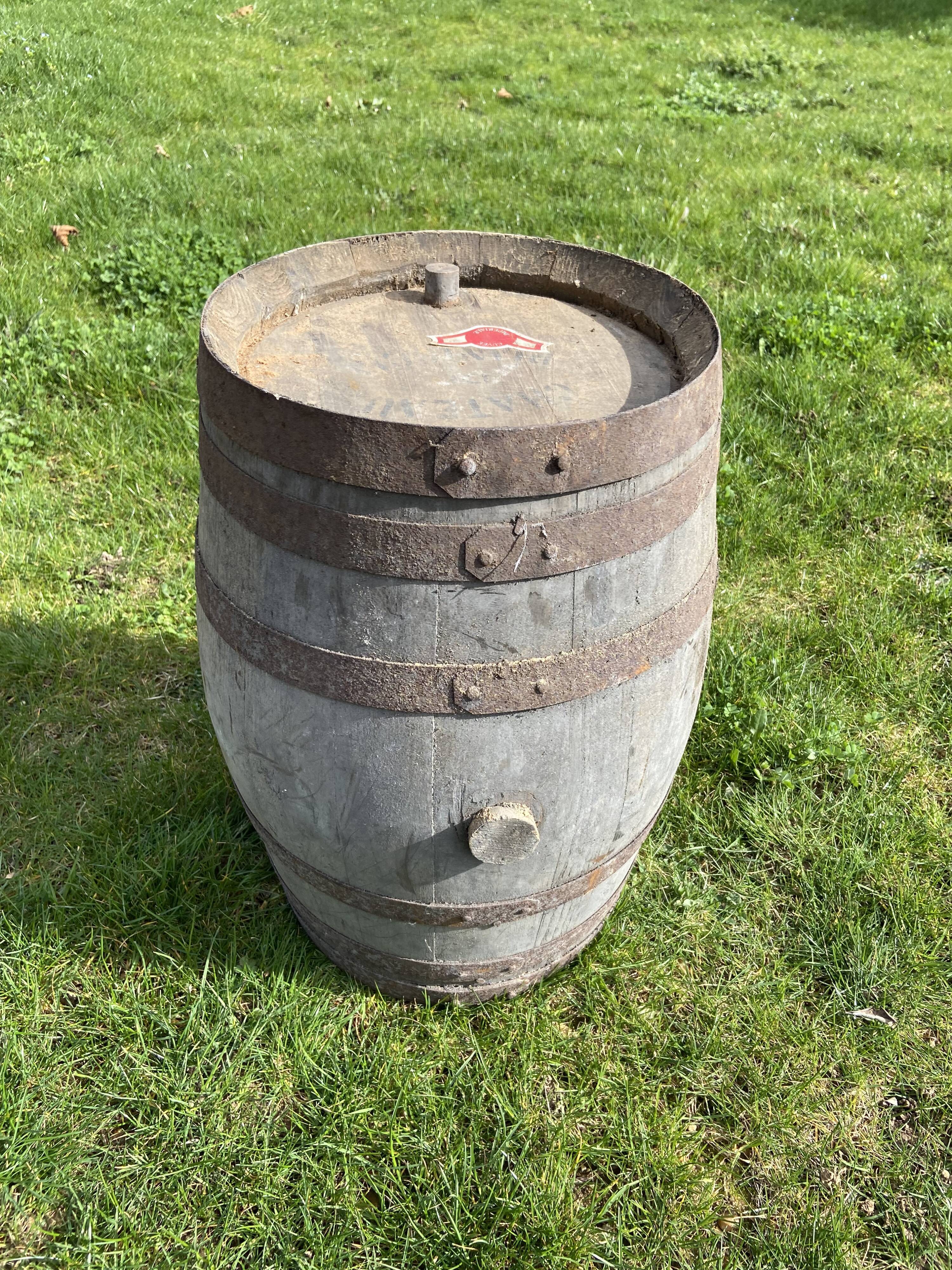 Wooden barrel
