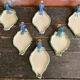 Plate + 6 Duck-Shaped Foie Gras Service Plates, Polychrome Ceramic