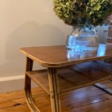 Rattan coffee table