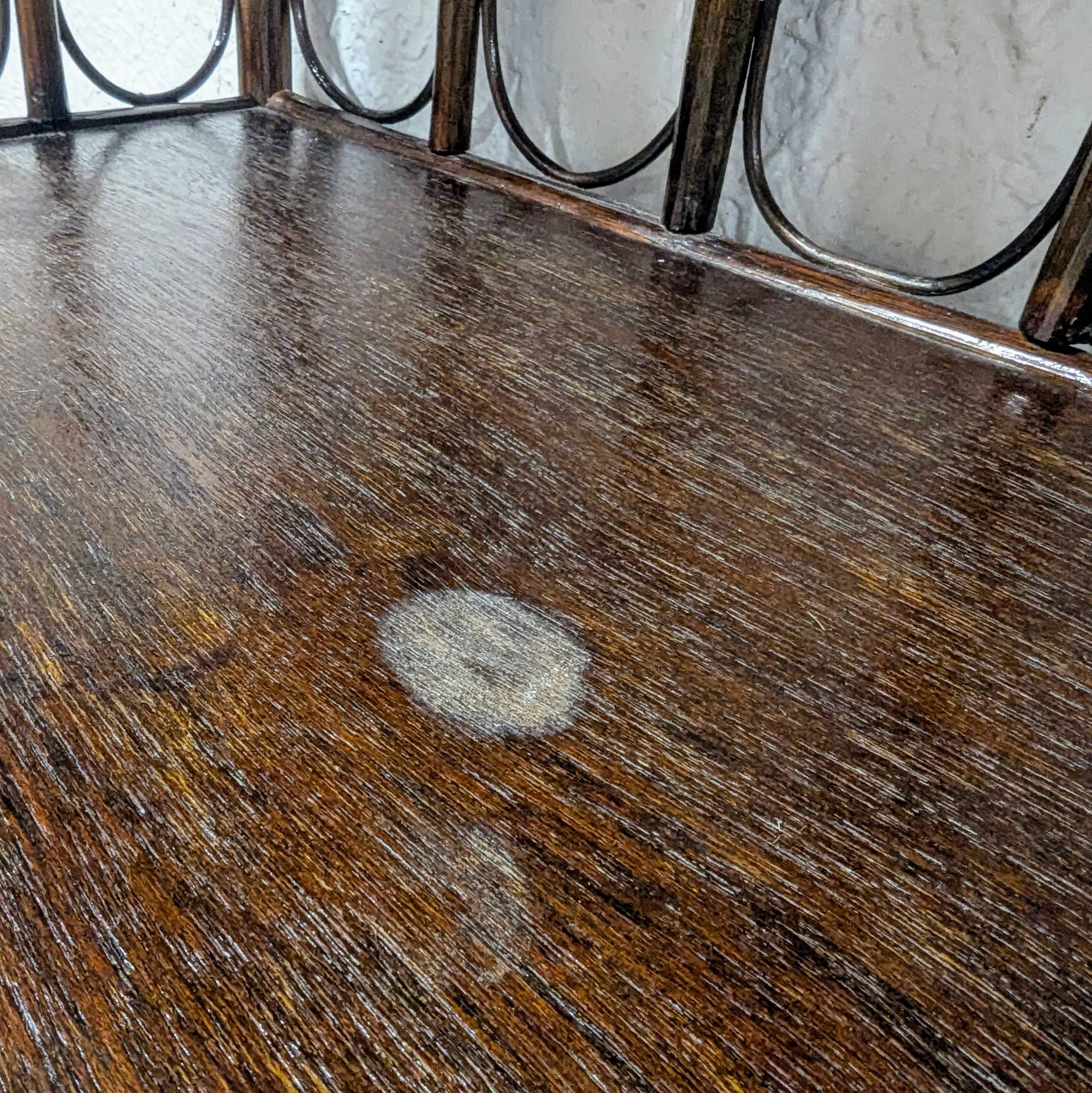 Rattan and cane shelf