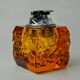 Orange ice lighter by Antonio Imperatore, murano glass, Italy, 1970